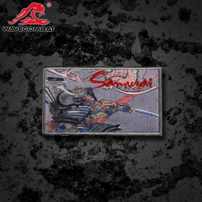 samurai系列超精细魔术贴士气章