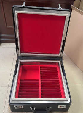 手机信号屏蔽箱可屏蔽2G/3G/4G/5G信号黑色26格便携式手机屏蔽柜