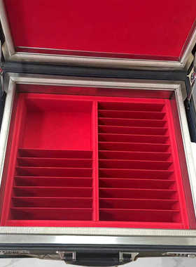 便携式手机屏蔽柜手机信号屏蔽箱可屏蔽2G/3G/4G/5G信号黑色26格