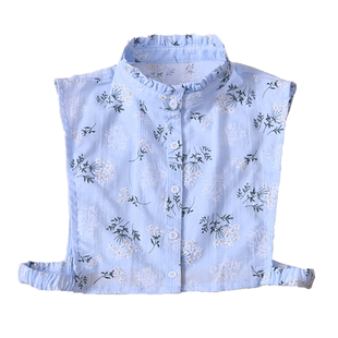 秋微纯棉假领子女百搭假领春秋冬衬衫衬衣搭配卫衣毛衣衣领装饰