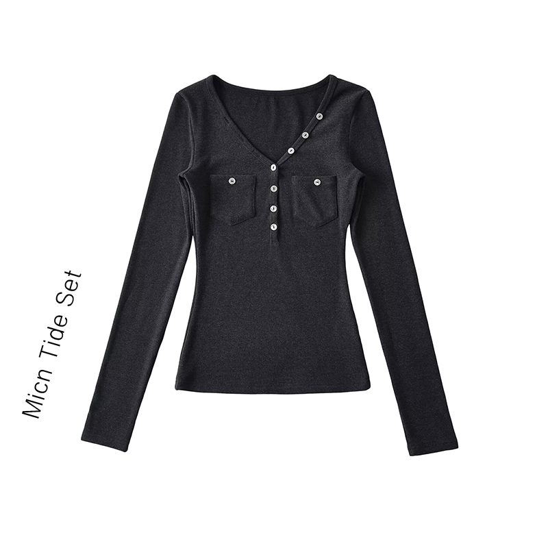 显瘦百搭内搭长袖上衣