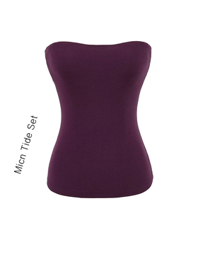 BM MICN自带胸垫云感抹胸背心女内搭性感显瘦夏季新款约会小上衣