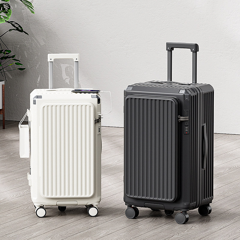 2026新款侧开口可扩容行李箱28寸大容量拉杆箱密码箱旅行箱登机箱