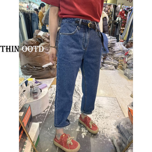 遮肉又显瘦-遮跨显瘦老爹裤子