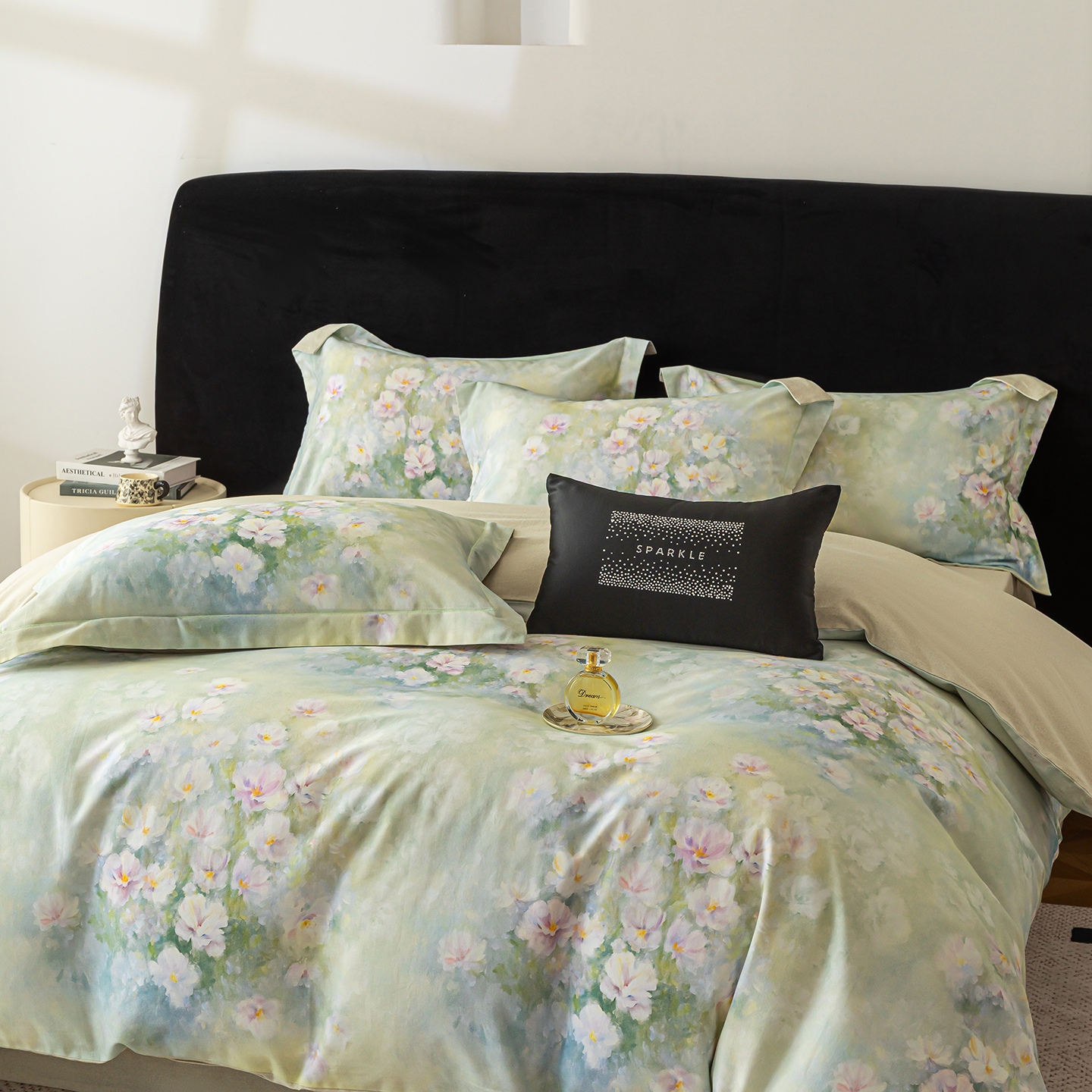 加厚全棉纯棉磨毛印花保暖四件套