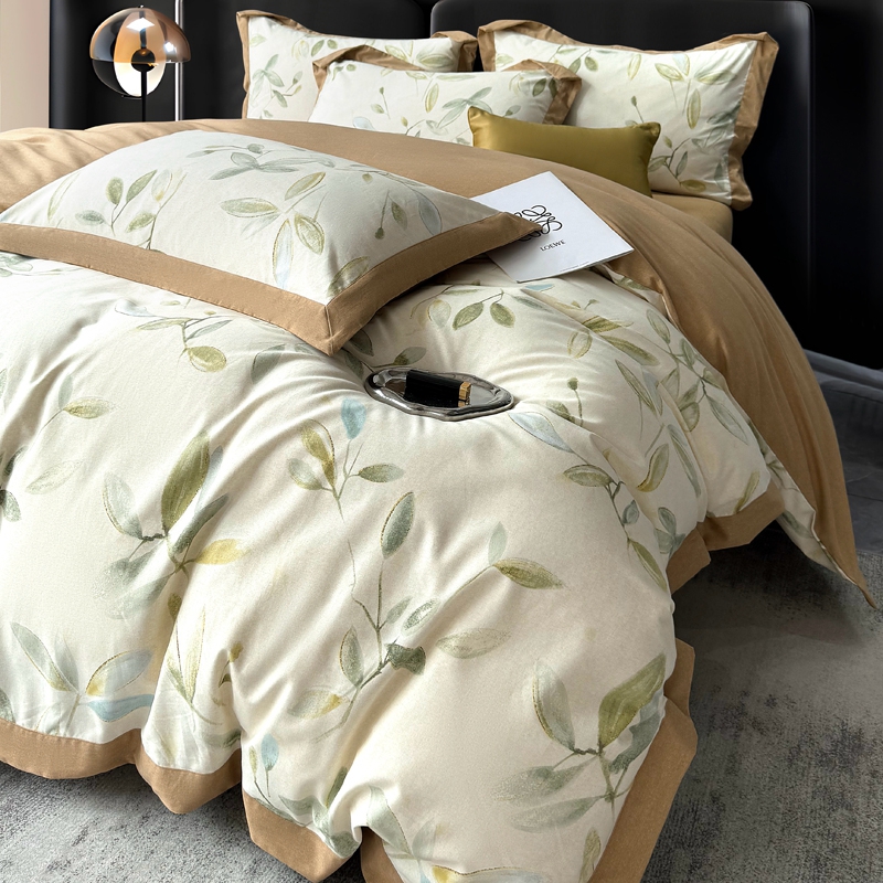 加厚全棉磨毛印花纯棉保暖四件套