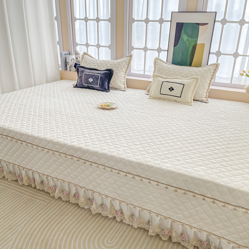 新款奶油风牛奶绒大炕盖榻榻米床单土炕冬季专用铺盖炕毯防滑定制