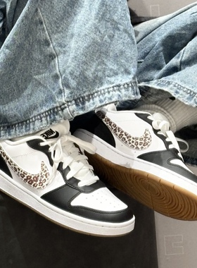 耐克/Nike Court Borough 贴合舒适低帮儿童板鞋 IR0566-001