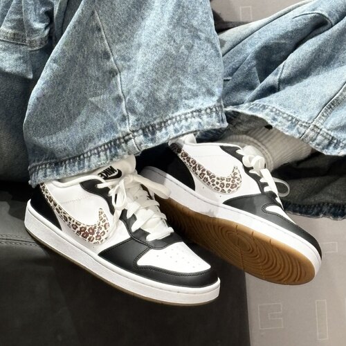 耐克/Nike Court Borough 贴合舒适低帮儿童板鞋 IR0566-001