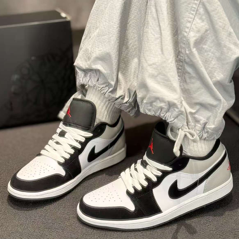 耐克/Nike Air Jordan 1 Low AJ1 黑白灰低帮篮球鞋 HF3148-106,运动鞋new,板鞋,淘宝优惠券,粉丝福利购,淘宝优惠卷