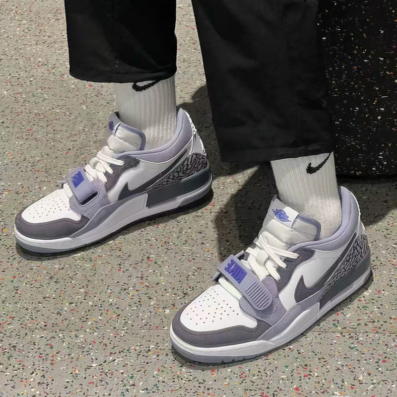 耐克/Nike Air Jordan Legacy 312 白紫男子复古篮球鞋CD7069-108,运动鞋new,板鞋,淘宝优惠券,粉丝福利购,淘宝优惠卷