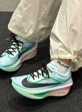 耐克/Nike Zoom Fly 6 蓝色时尚舒适耐磨低帮实战板鞋 FN8454-402