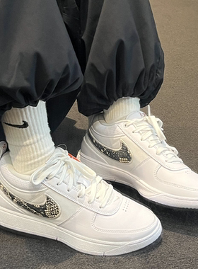 耐克/Nike Book 1 布克响尾蛇防滑耐磨白色低帮篮球鞋 FJ4250-101