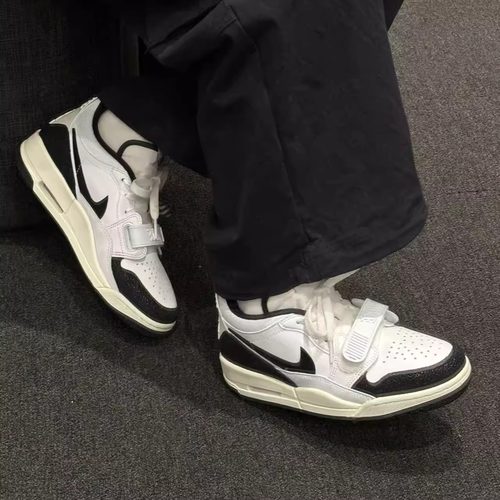 耐克/Jordan Legacy 312 Low 低帮 篮球鞋 女款 白黑色FQ7827-110