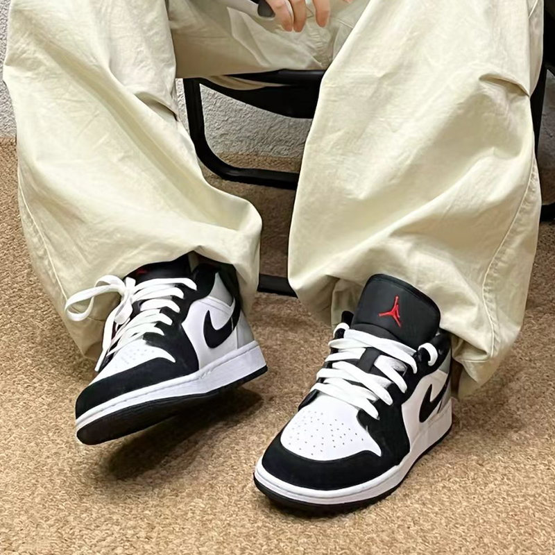 耐克/Air Jordan 1 Low 黑白 低帮舒适防滑耐磨篮球鞋 HF3188-106,运动鞋new,板鞋,淘宝优惠券,粉丝福利购,淘宝优惠卷