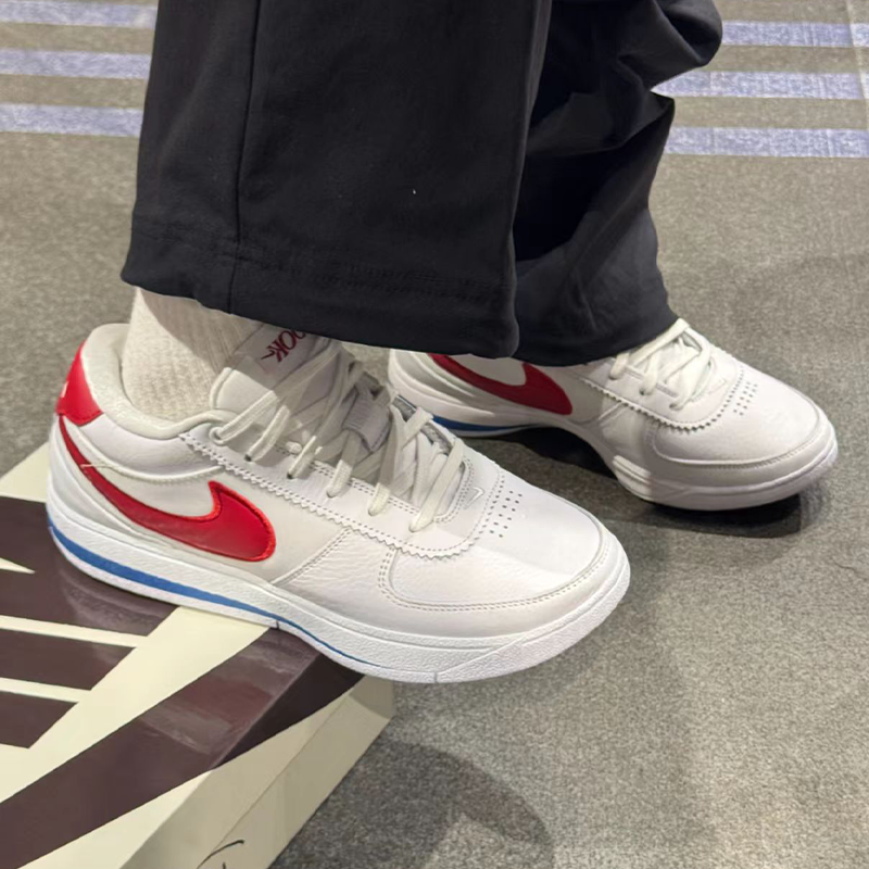 耐克/Nike Book 1 布克1代白红蓝低帮减震运动篮球鞋 FJ4250-105,运动鞋new,板鞋,淘宝优惠券,粉丝福利购,淘宝优惠卷