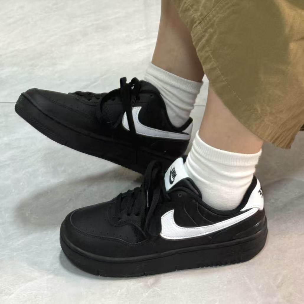耐克/Nike Gamma Force 黑白复古舒适耐磨休闲低帮板鞋FQ6476-010