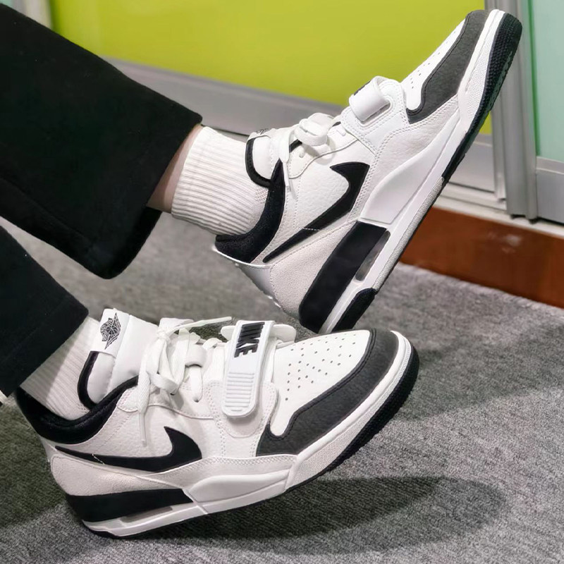 耐克/Nike Air Jordan Legacy 312 黑白熊猫低帮篮球鞋HV1811-101,运动鞋new,板鞋,淘宝优惠券,粉丝福利购,淘宝优惠卷