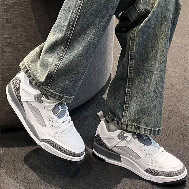 耐克/Nike Jordan Spizike 灰白低帮舒适休闲男子板鞋 FQ1759-102,运动鞋new,板鞋,淘宝优惠券,粉丝福利购,淘宝优惠卷