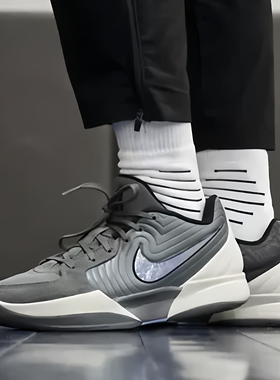 耐克/Nike Ja 2 莫兰特二代防滑低帮男款蓝黑色篮球鞋 FD7327-002