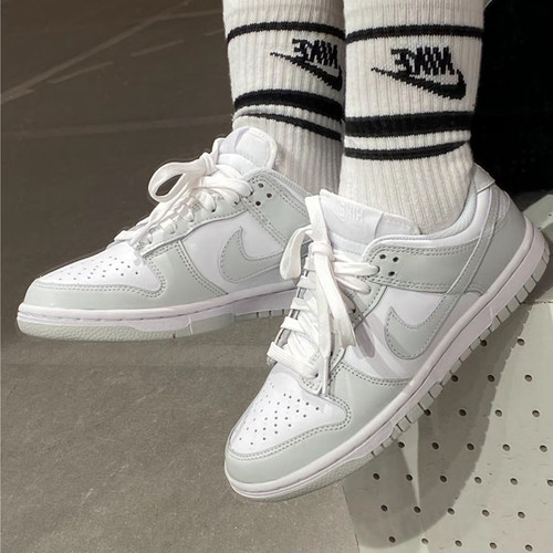 耐克/Nike Dunk Low 灰色女鞋低帮休闲复古经典篮球鞋 DD1503-103