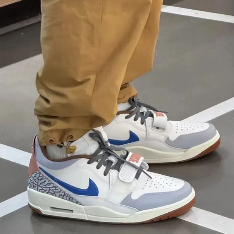 耐克/Nike Air Jordan 312 AJ312米灰蓝复古低帮篮球鞋HF0746-041,运动鞋new,板鞋,淘宝优惠券,粉丝福利购,淘宝优惠卷