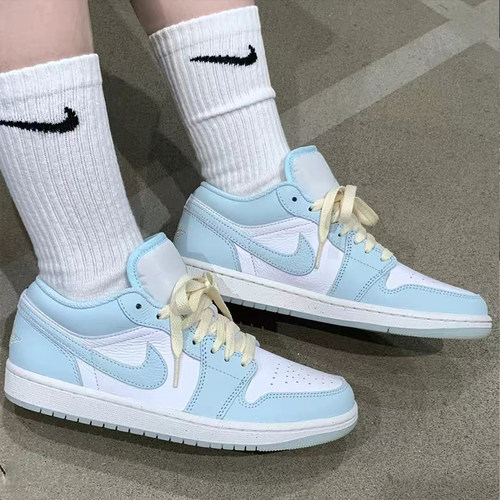 耐克/Nike Air Jordan 1 Low蓝白低帮复古潮流休闲板鞋HJ5999-400