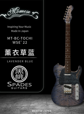 Momose MT-BC-TOCHI WSE 22/RLBL-MH TELE 日产手工电吉他