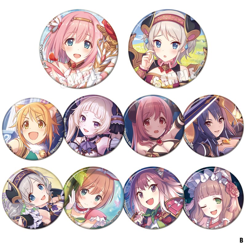 公主连结动漫吧唧胸章周边