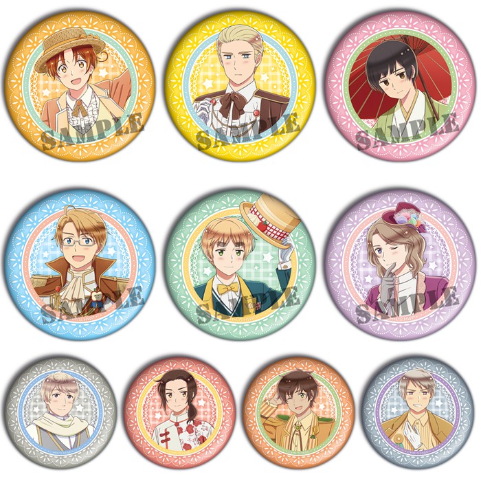 黑塔利亚吧唧徽章二次元胸章谷子