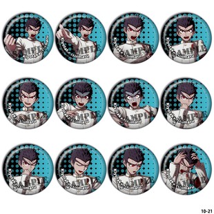 石丸清多夏 弹丸论破吧唧镭射徽章动漫谷子游戏周边现货胸章10-21