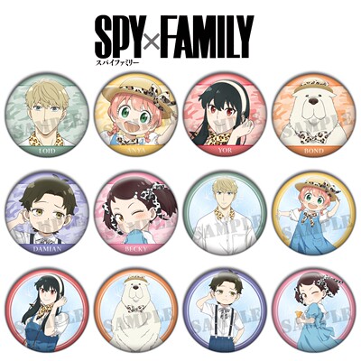 间谍过家家吧唧SPY FAMILY谷子二次元礼物徽章胸章日本动漫周边J