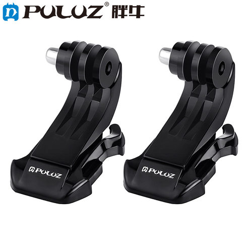 PULUZ适用于DJI Osmo Action配件  J型底座插扣 头盔底座
