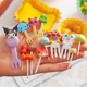 动物卡通水果叉便当签叉子 正品 TOYME可爱水果签 饭团模具小叉子