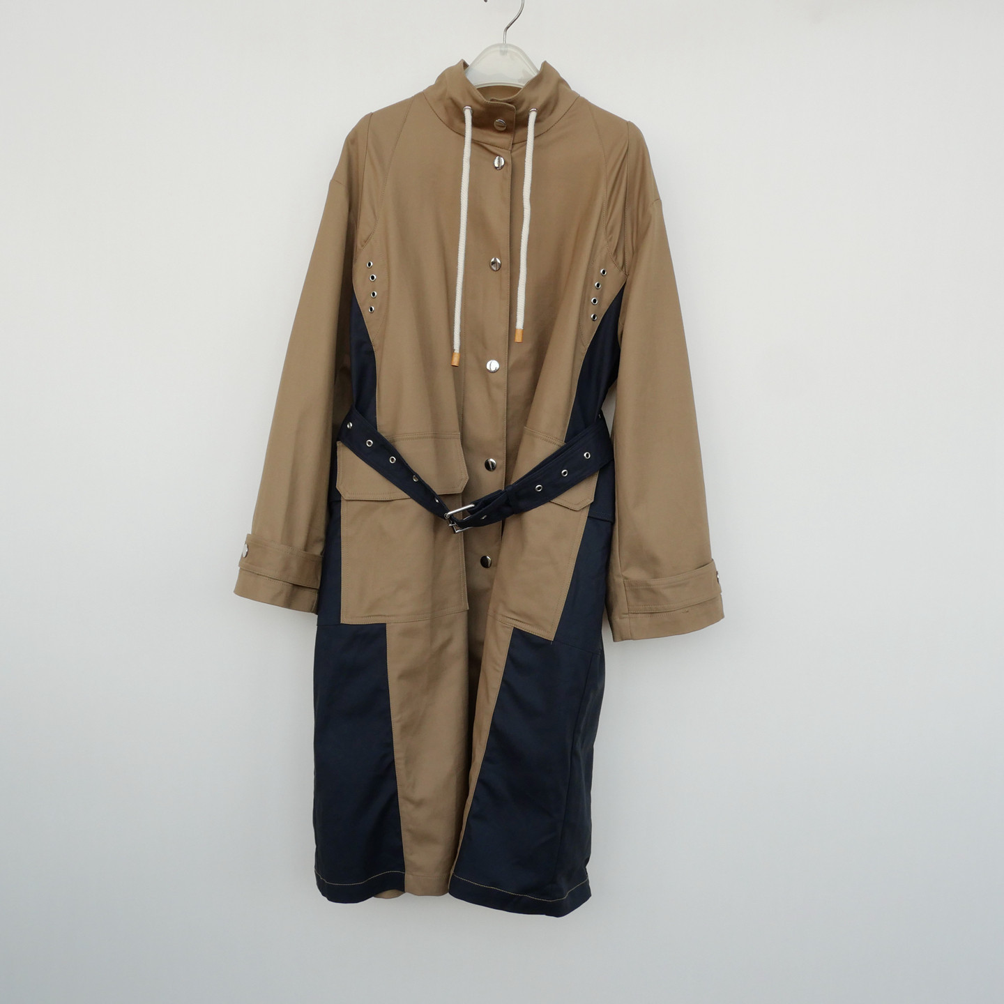 正品超值女春秋厚亲肤棉宽松风衣