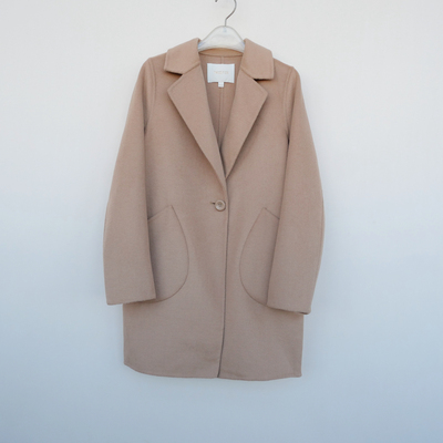 正品超值女冬轻盈保暖双面呢外套