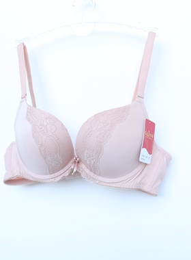 古系列/75C专柜断码光面上薄下加厚聚拢性感舒适文胸GJ-F869肤色