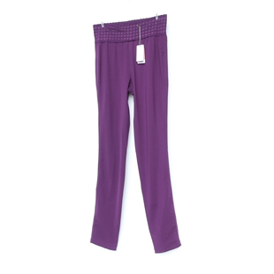 L正品 超值 保暖裤 F865酱紫 女秋冬轻盈亲肤高腰修身 古系列M