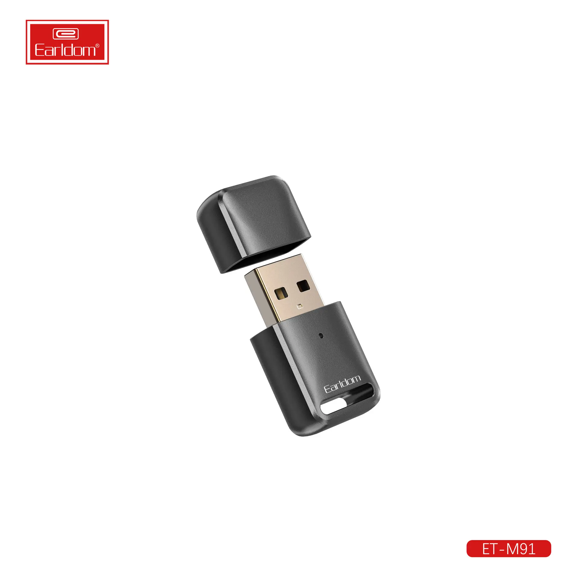 车载usb蓝牙接收器5.0汽车USB无线音频适配器家用音响功放低音炮