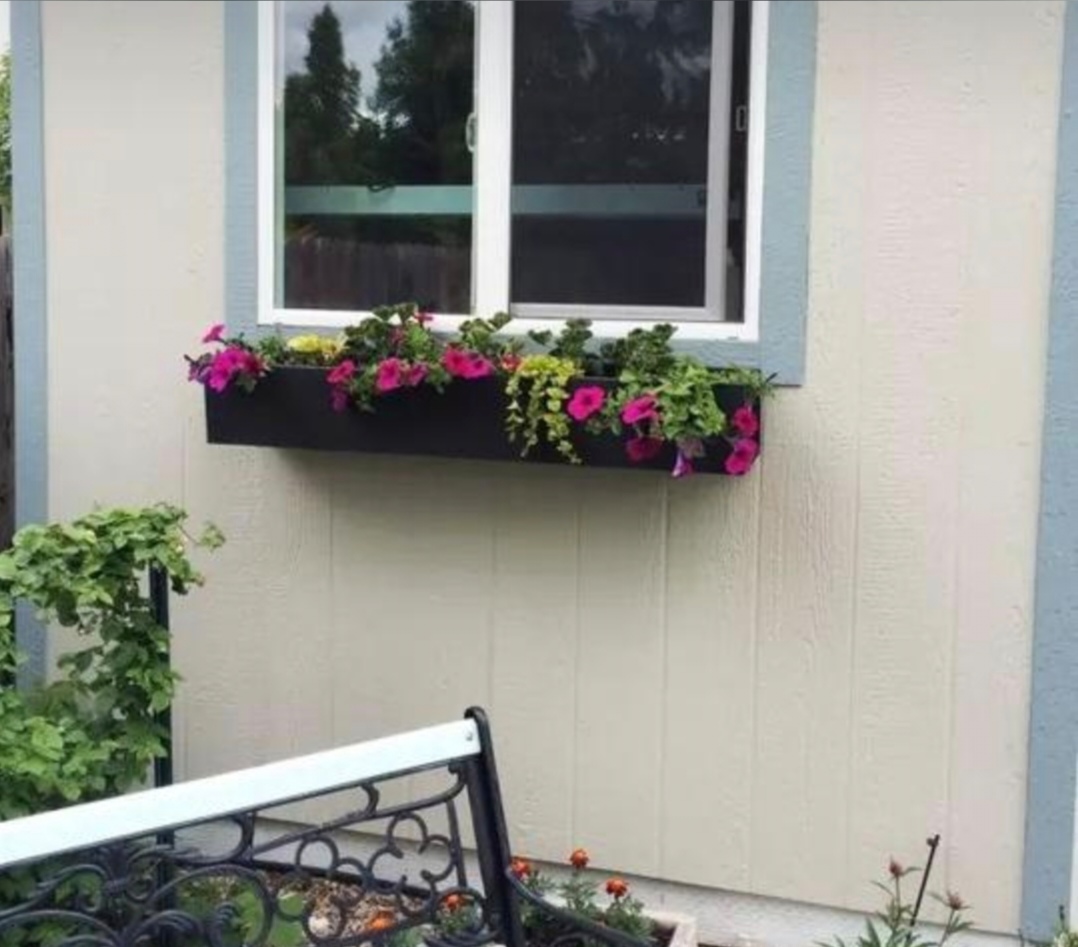 外贸pennington园艺花盆窗盒窄长型育苗盆种小花卉多肉可作收纳箱