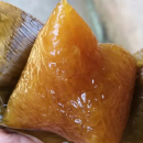 蘸糖清香不腻 宁波特产手工碱水粽子现做现发慢焖软糯Q弹糯米粽