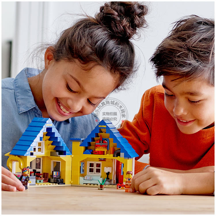 大电影2艾米特的梦幻飞屋救援火箭人仔兼容乐高拼装积木玩具70831