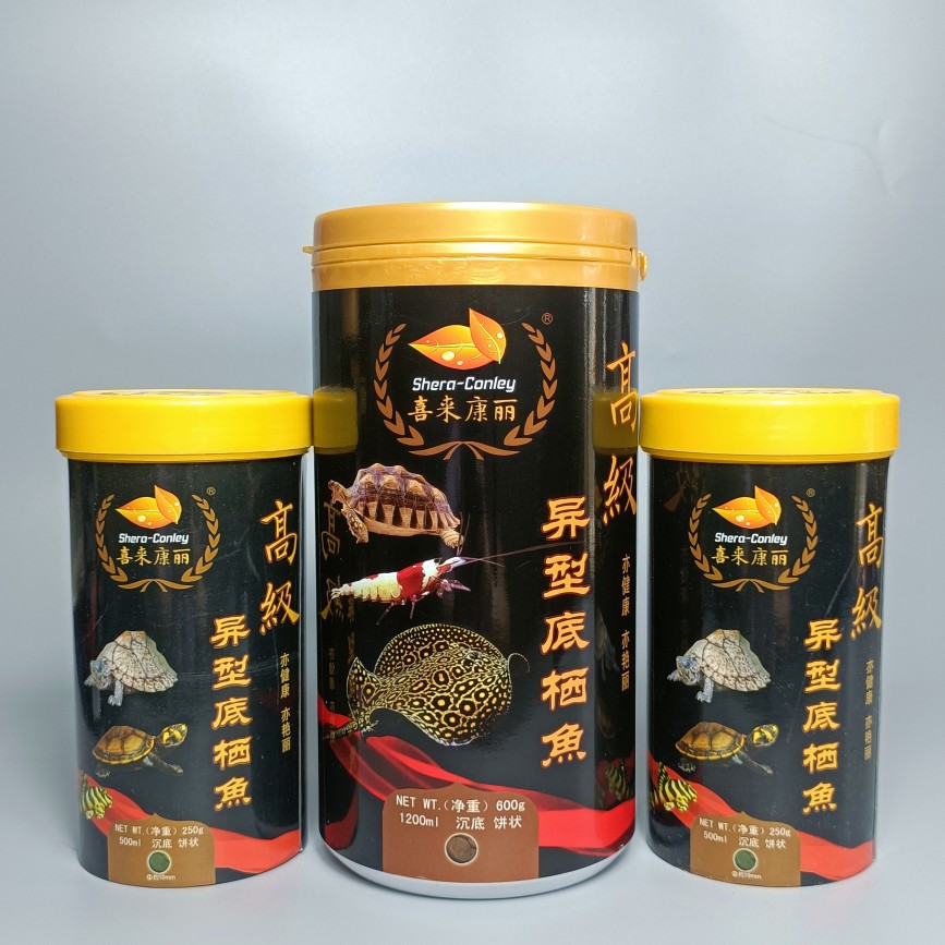 喜来康丽乌龟食下沉异形鱼食饲料图片