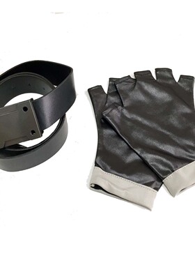 刀剑神域kirito桐谷和人桐人原版手套皮带cosplay配饰漫展用品