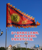 仿古三角旗龙舟庙会姓氏宗亲回娘家醒狮队祠堂祭祀旗龙凤旗仿古旗