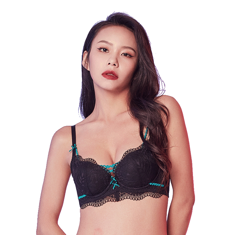 布迪设计蕾丝性感聚拢内衣女