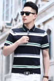 B21802钱塘2021-1夏季男士时尚短袖polo衫T恤翻领男装商务休闲，男装T恤，钱塘207-1
