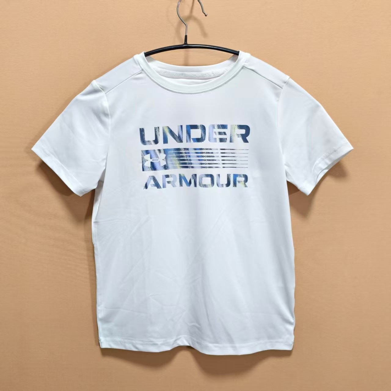 安德玛儿童男童夏季速干短袖T恤圆领吸湿透气运动短袖 断码处理