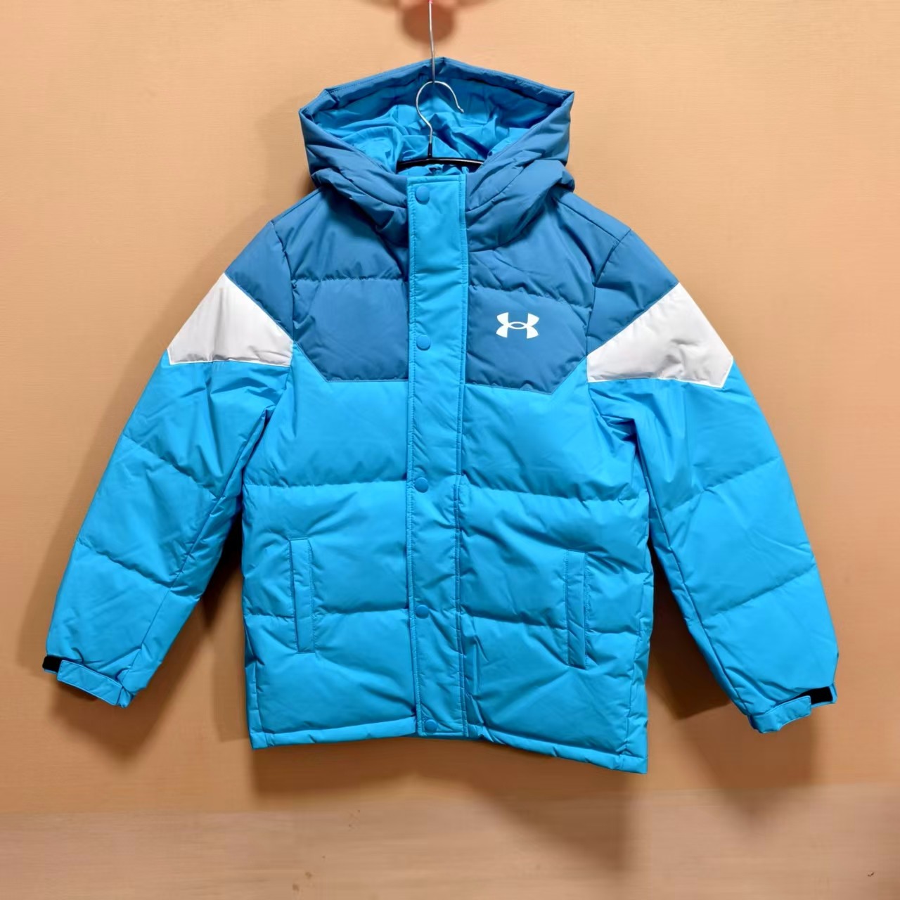 安德玛儿童男童短款羽绒服冬季户外运动连帽保暖厚外套 断码处理,童装/婴儿装/亲子装,羽绒服,淘宝优惠券,粉丝福利购,淘宝优惠卷