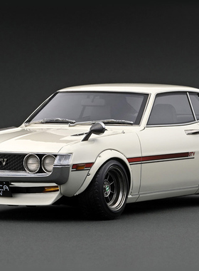 1/18 豐田1Toyota Celica 1600GTV (TA22)藍色仿真樹脂模型車擺件